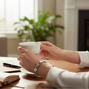 Sarah Coventry “Young ’N Gay” Vintage Silver-Tone Medallion Bracelet